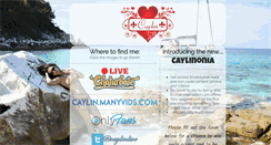 Desktop Screenshot of caylinlive.com
